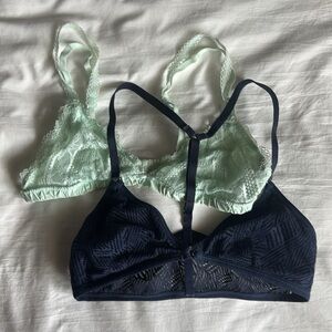 (2) aerie bralettes size S